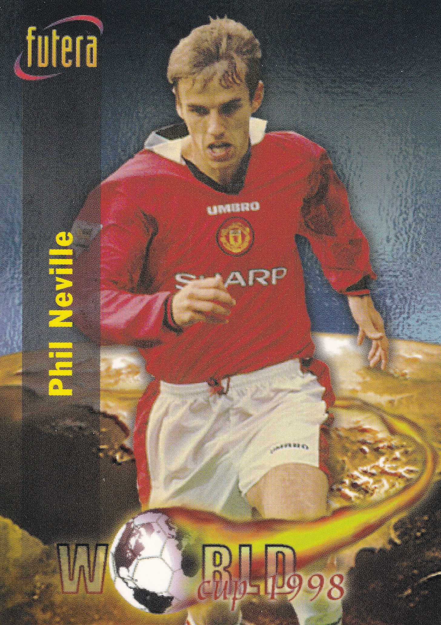 073. PHIL NEVILLE - MANCHESTER UNITED - WORLD CUP 1998