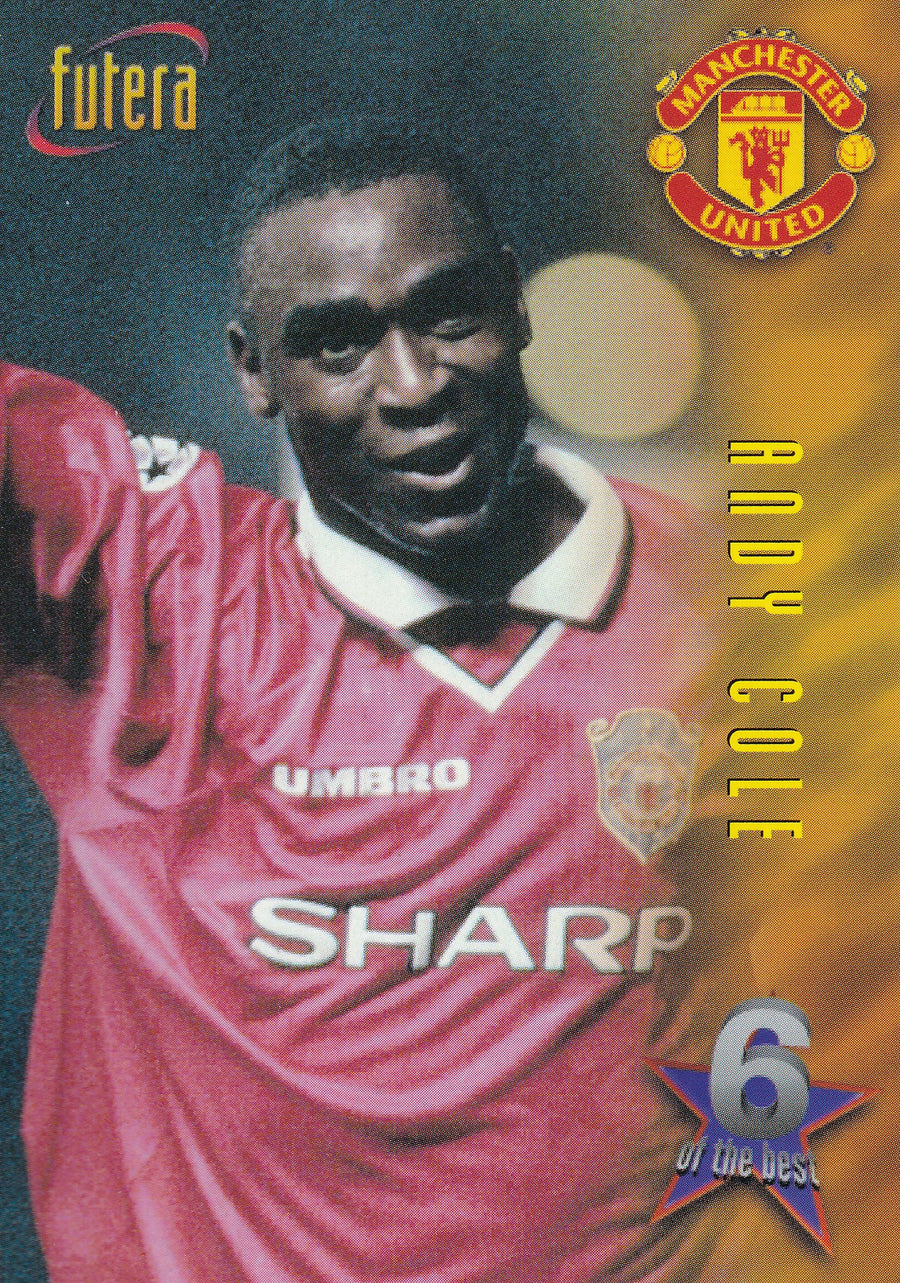 065. ANDY COLE - MANCHESTER UNITED - 6 OF THE BEST
