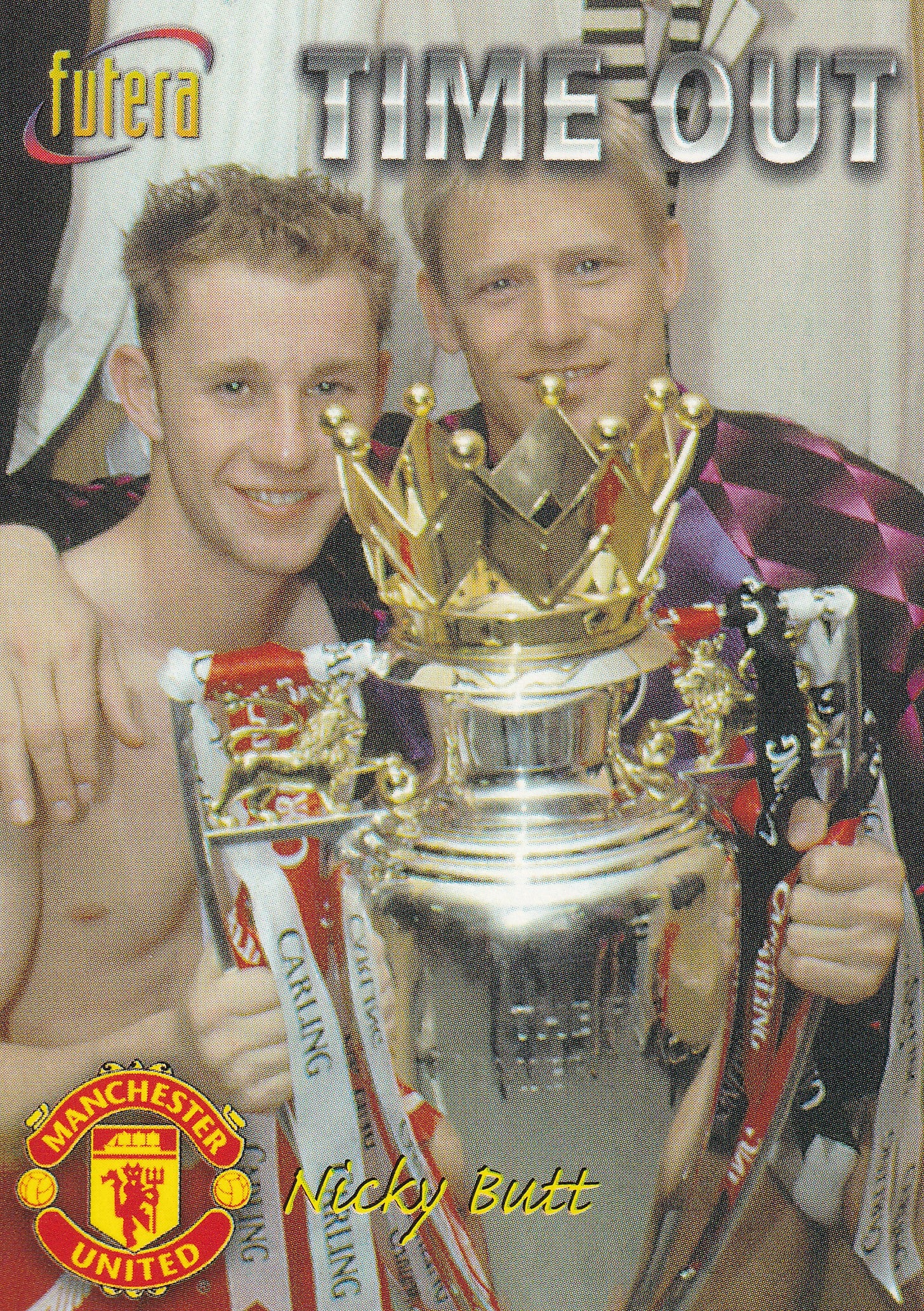 040. NICKY BUTT - MANCHESTER UNITED - TIME OUT