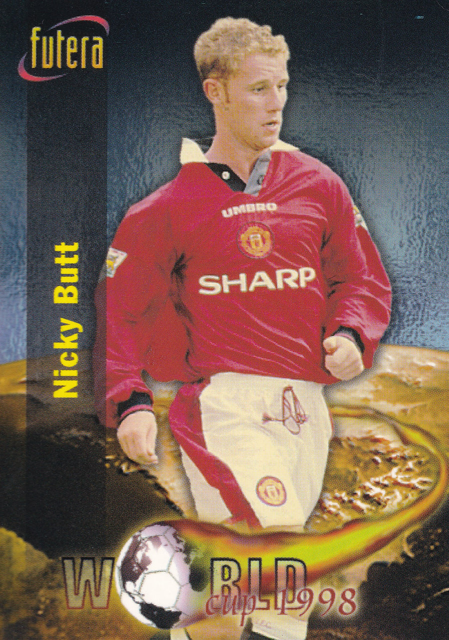 074. NICKY BUTT - MANCHESTER UNITED - WORLD CUP 1998
