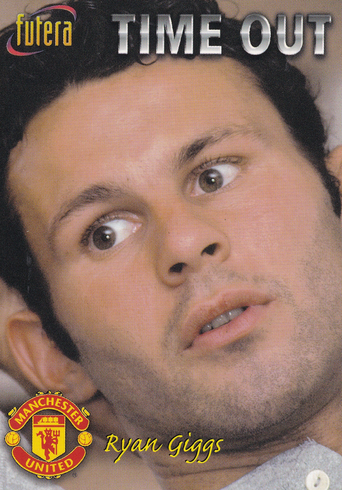 041. RYAN GIGGS - MANCHESTER UNITED - TIME OUT
