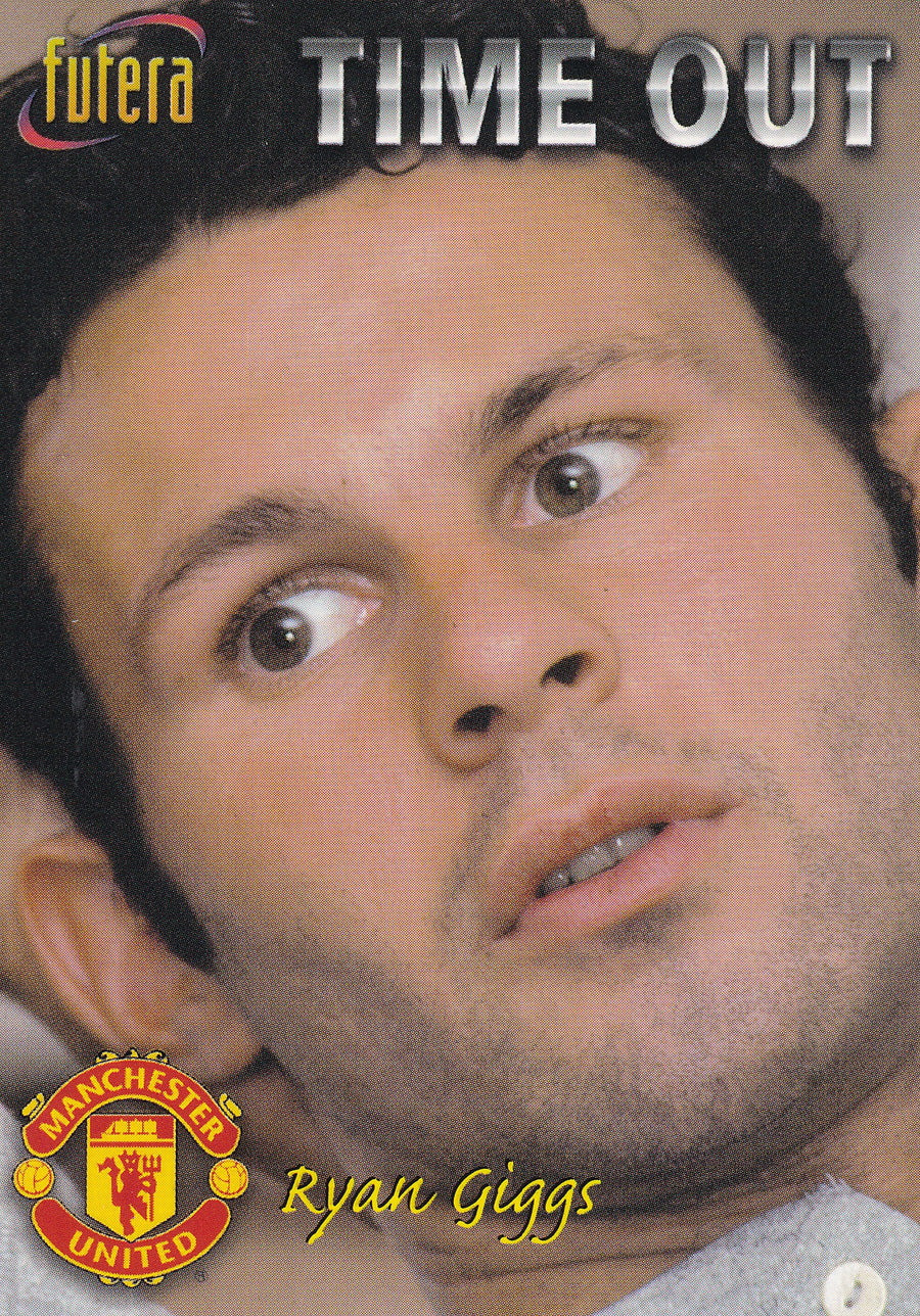 041. RYAN GIGGS - MANCHESTER UNITED - TIME OUT