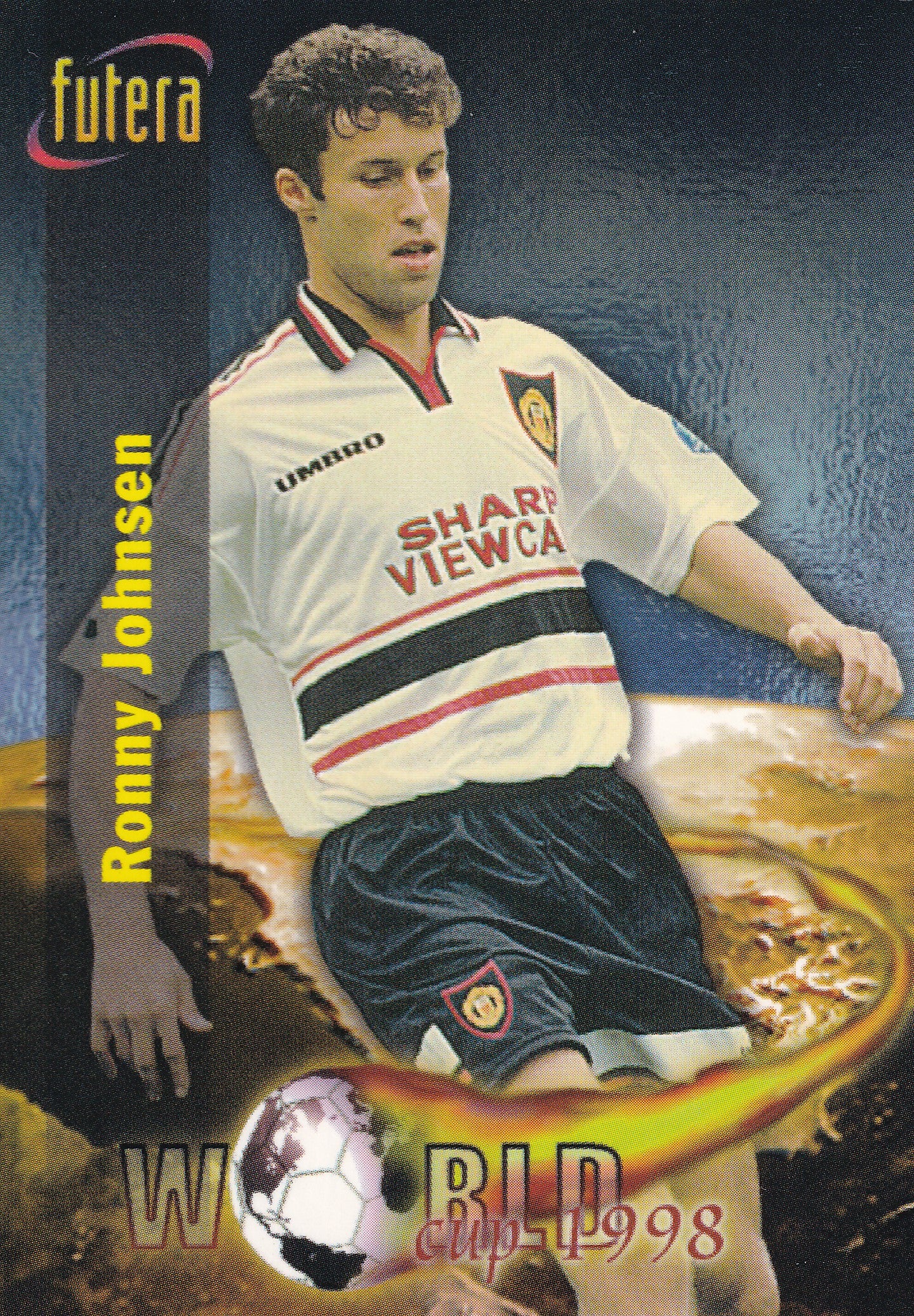 071. RONNY JOHNSEN - MANCHESTER UNITED - WORLD CUP 1998