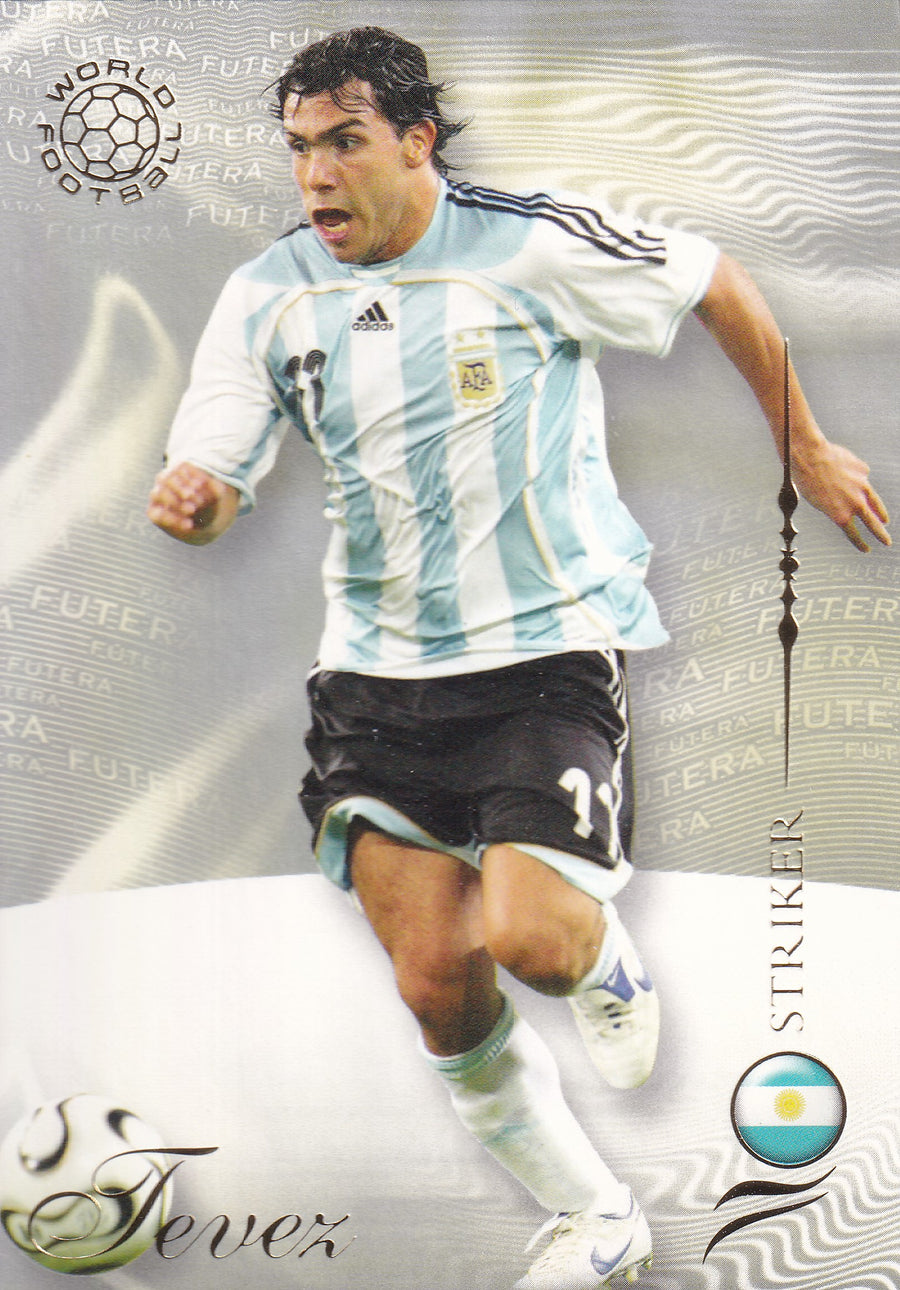 185. CARLOS TEVEZ - ARGENTINA - STRIKER