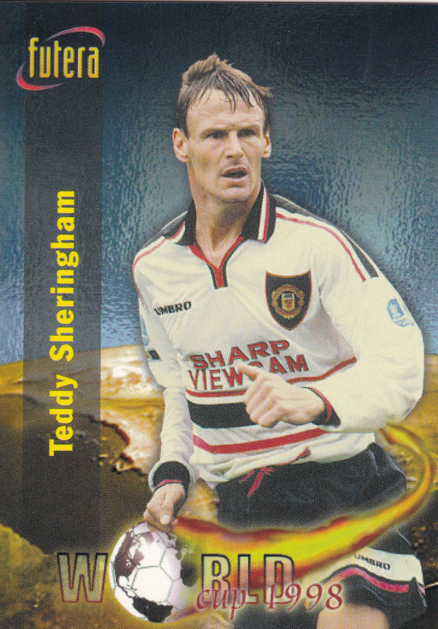 077. TEDDY SHERINGHAM - MANCHESTER UNITED - WORLD CUP 1998