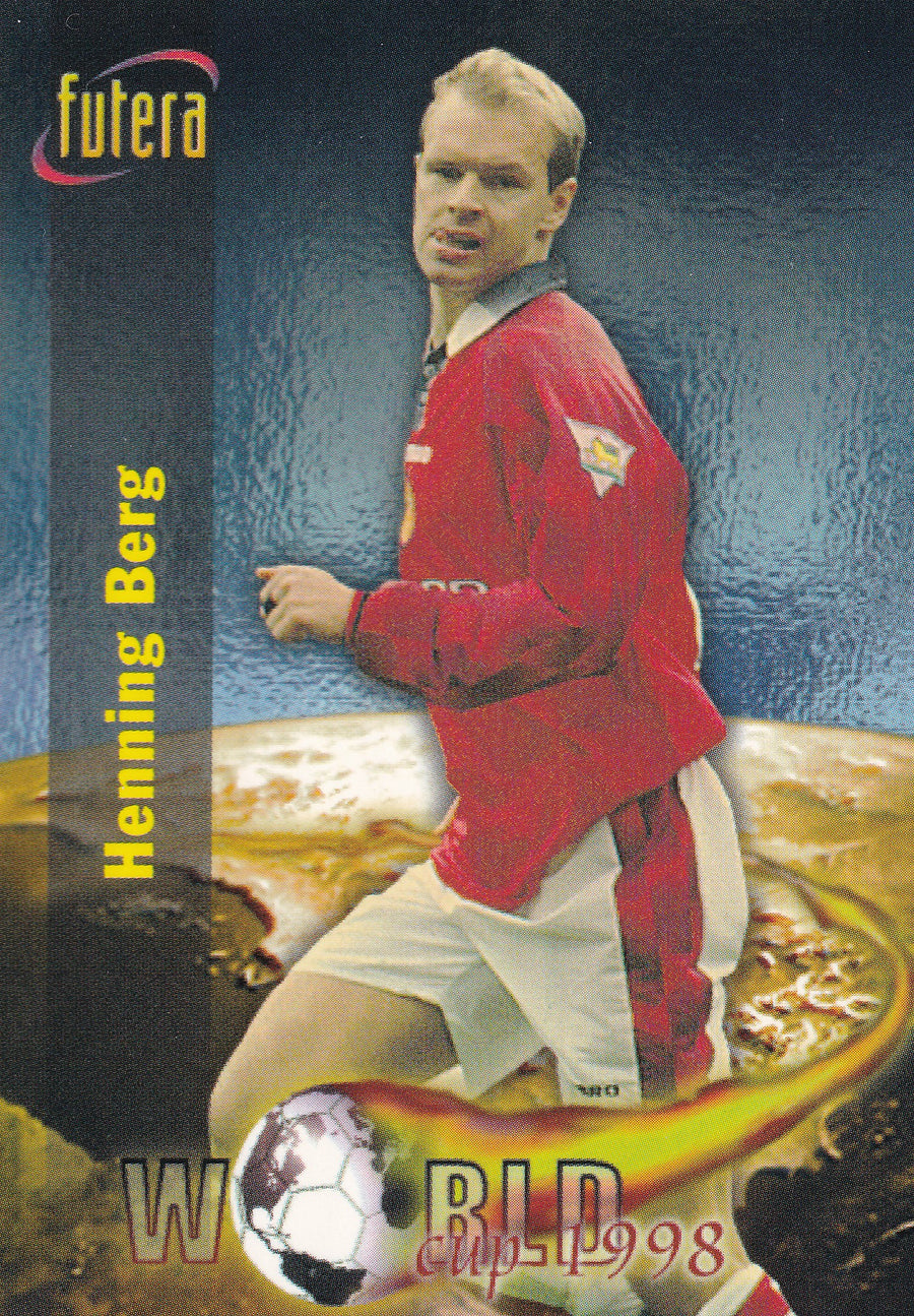 080. HENNING BERG - MANCHESTER UNITED - WORLD CUP 1998