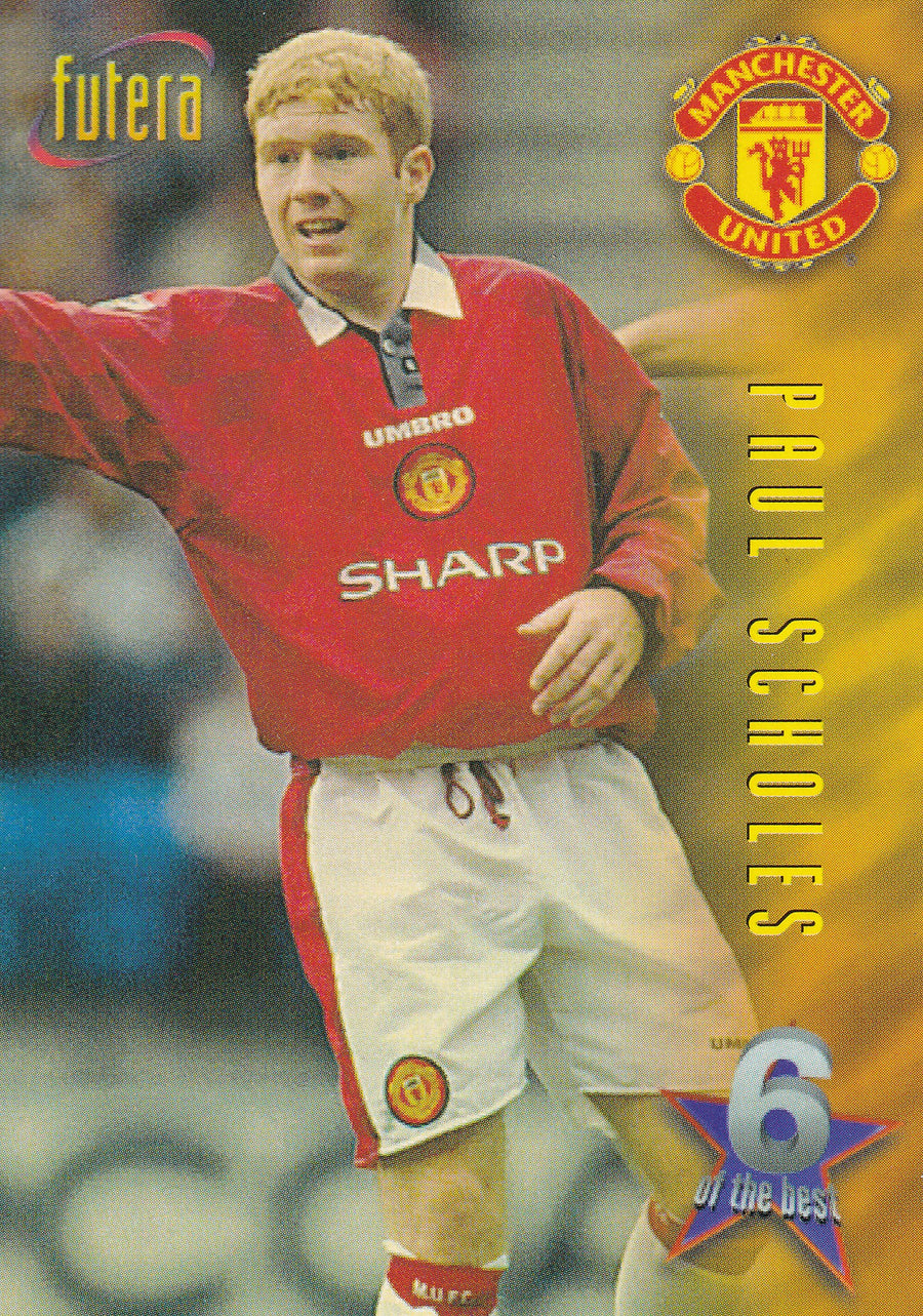 066. PAUL SCHOLES - MANCHESTER UNITED - 6 OF THE BEST