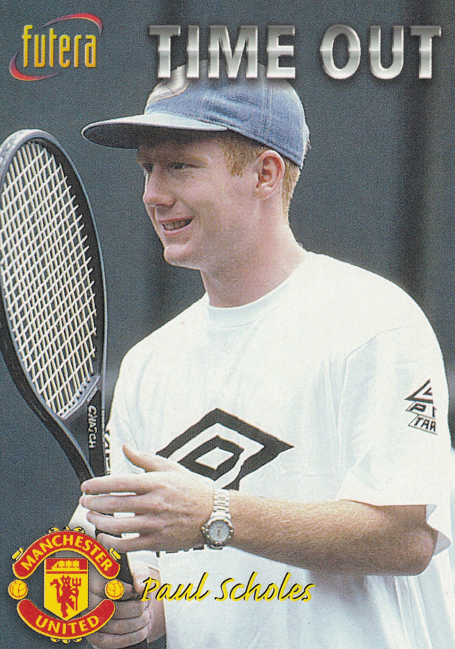 042. PAUL SCHOLES - MANCHESTER UNITED - TIME OUT