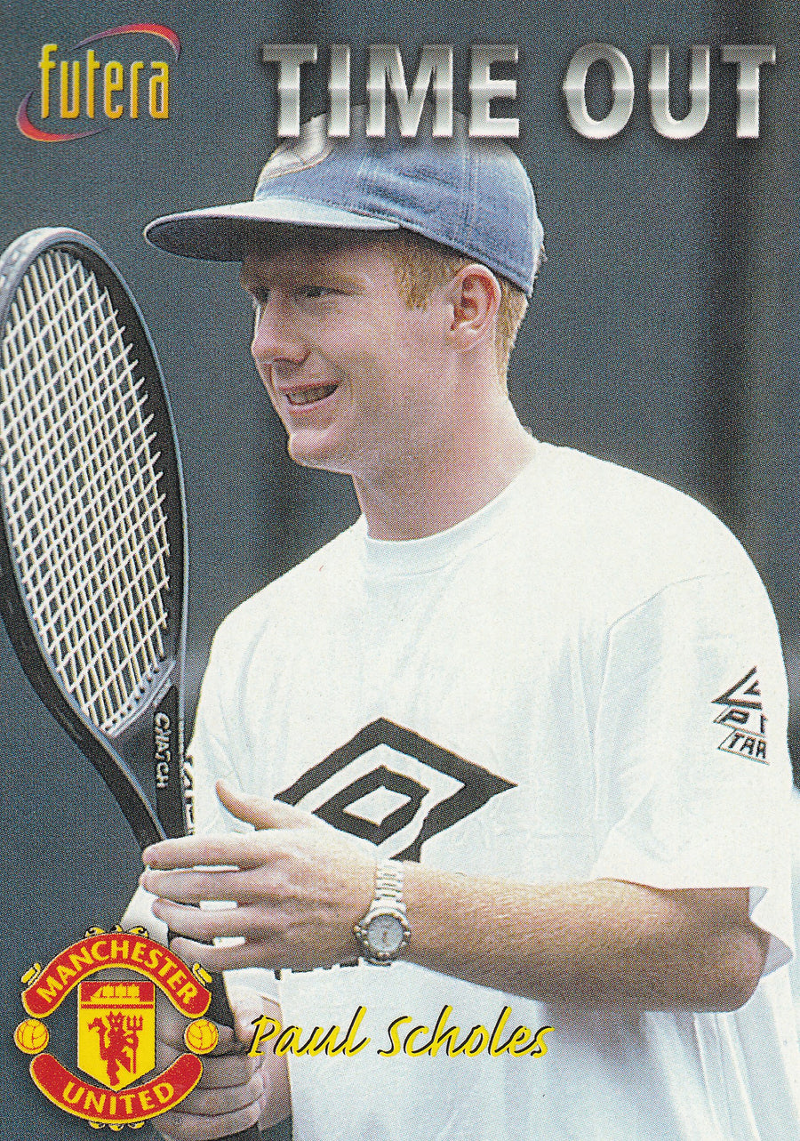 042. PAUL SCHOLES - MANCHESTER UNITED - TIME OUT