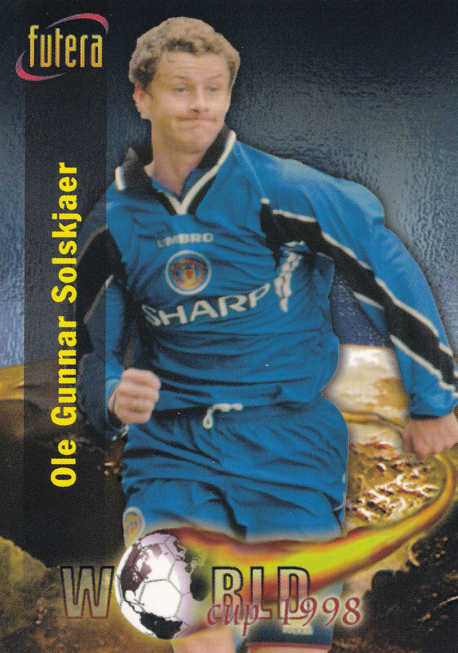 081. OLE GUNNAR SOLSKJAER - MANCHESTER UNITED - WORLD CUP 1998