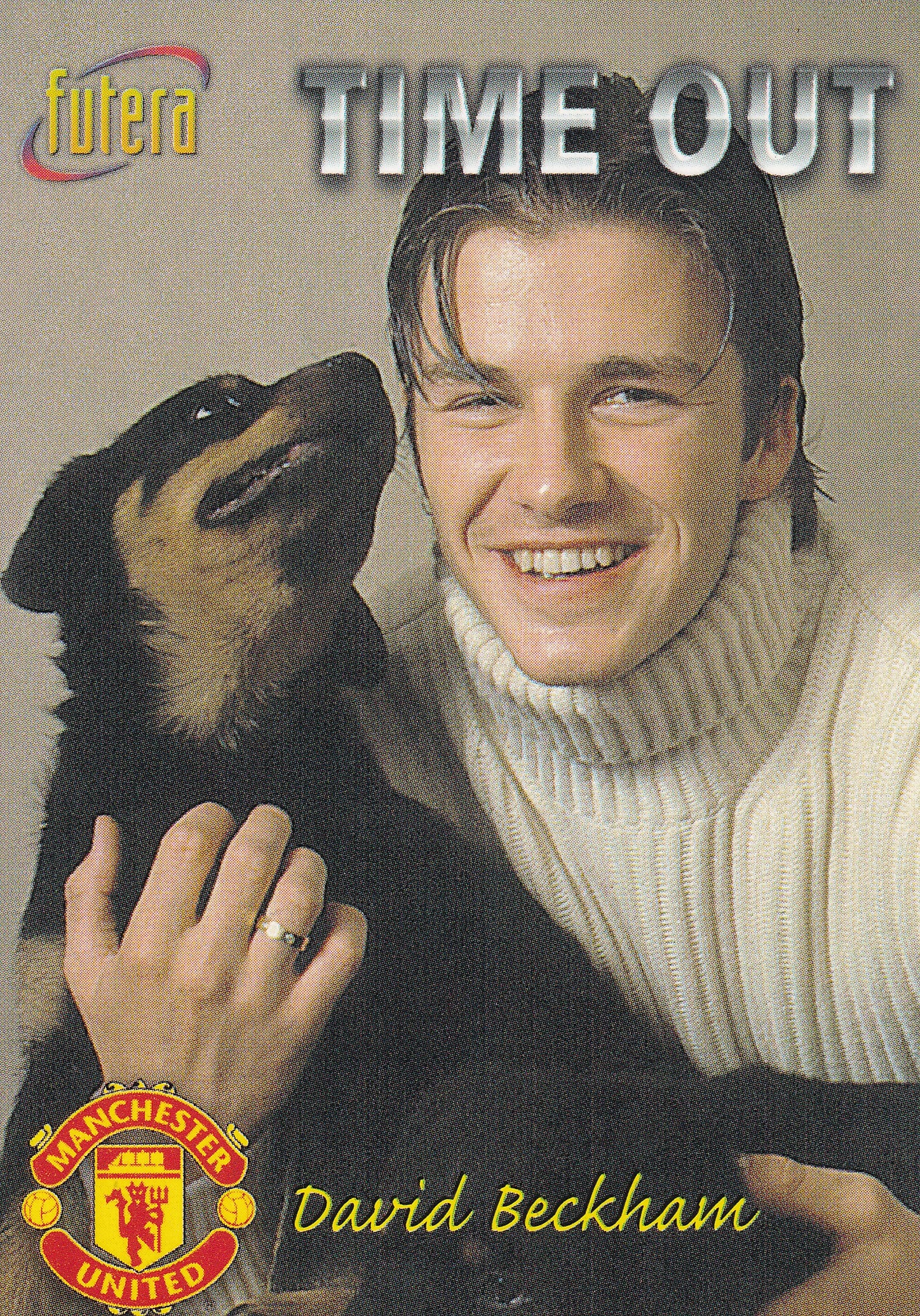 036. DAVID BECKHAM - MANCHESTER UNITED - TIME OUT