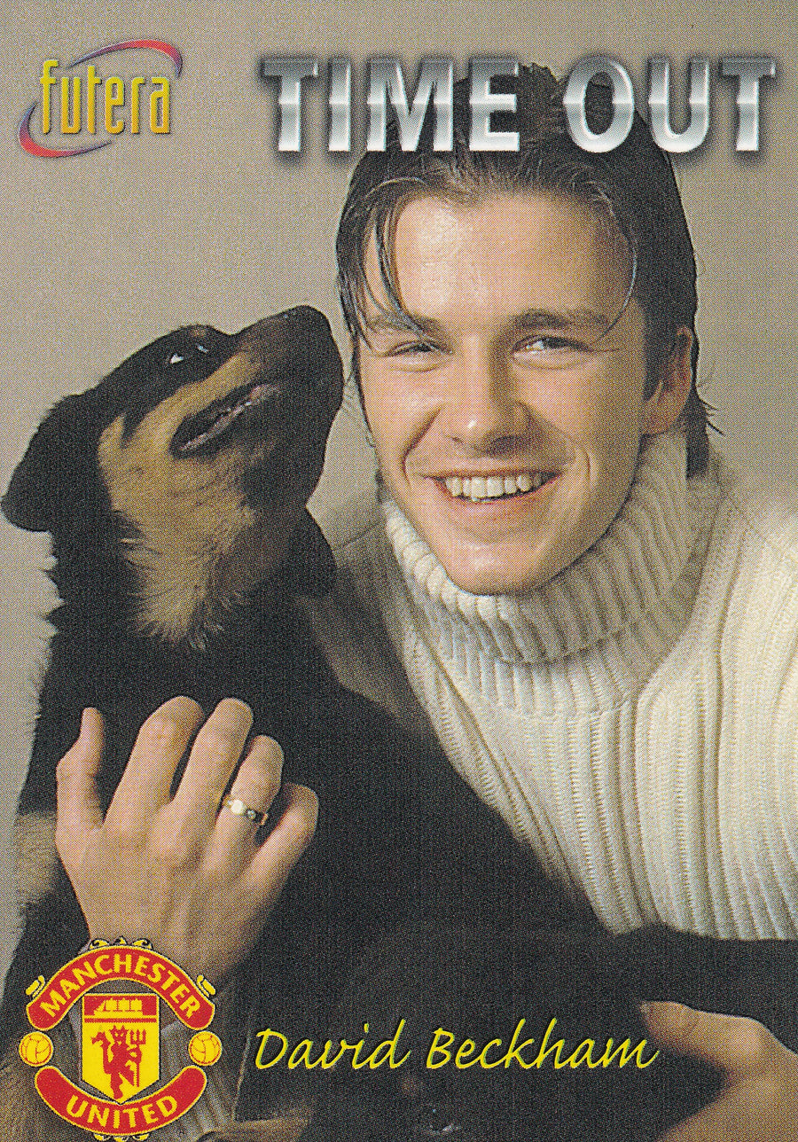 036. DAVID BECKHAM - MANCHESTER UNITED - TIME OUT