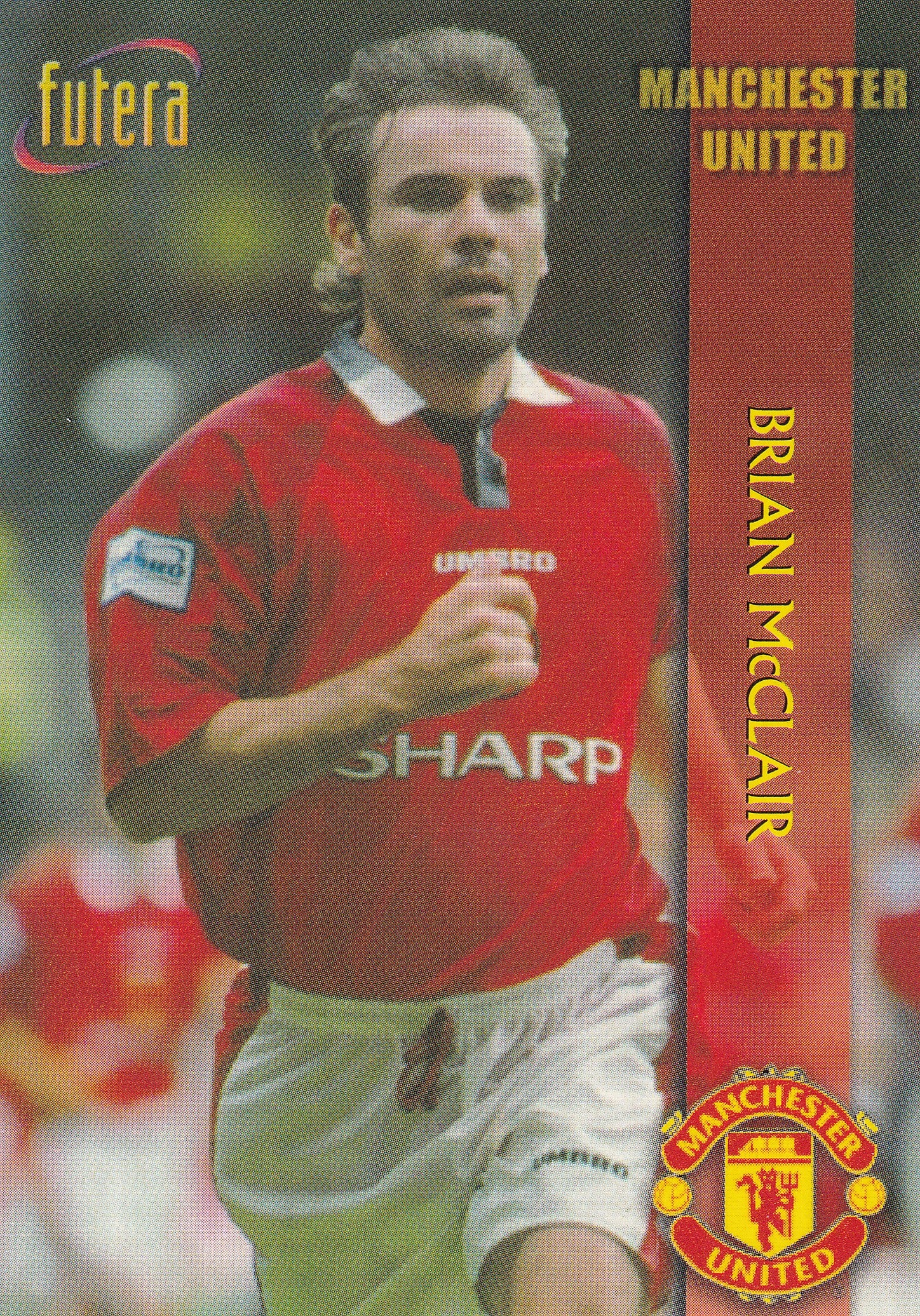 018. BRIAN McCLAIR - MANCHESTER UNITED