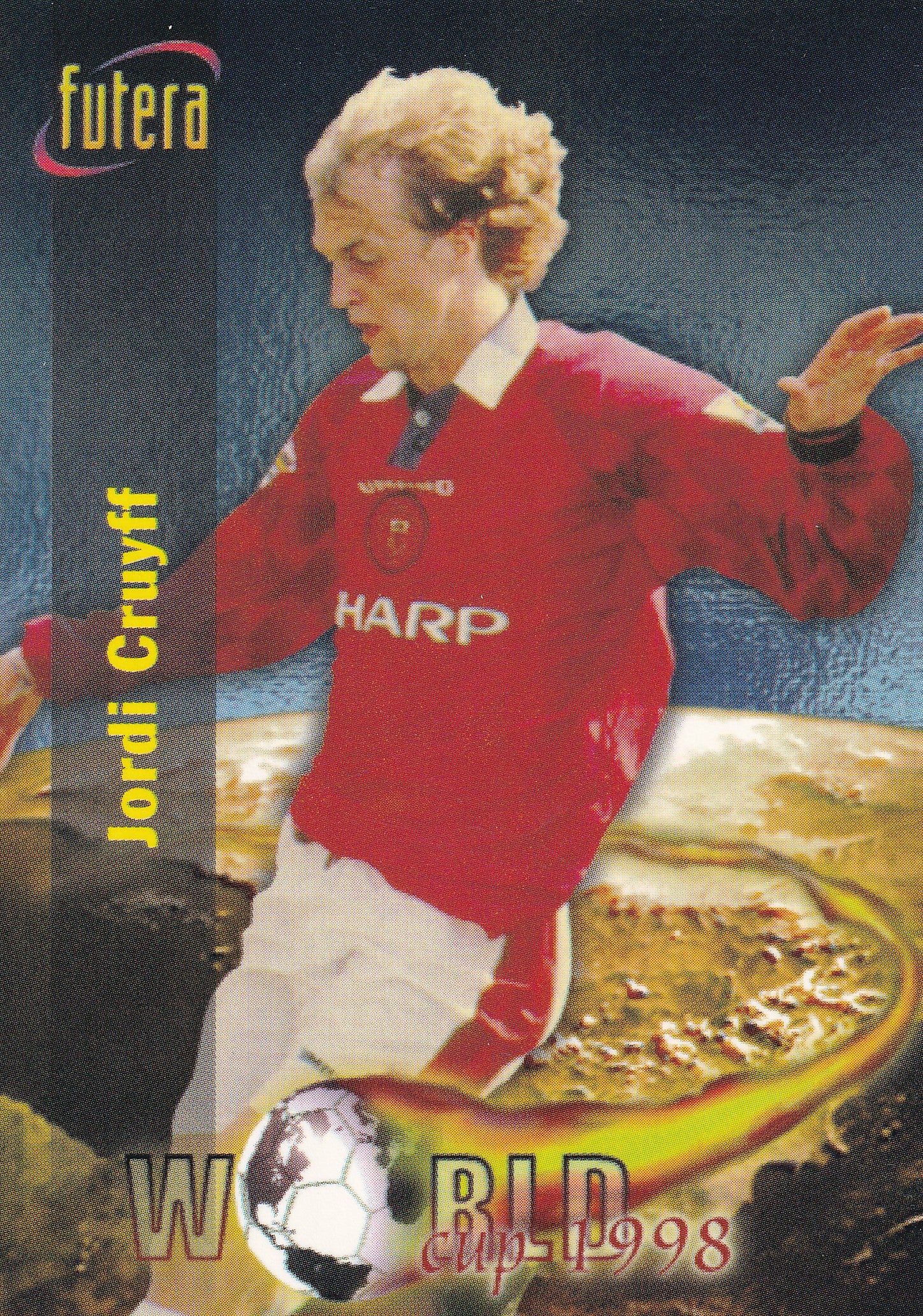 072. JORDI CRUYFF - MANCHESTER UNITED - WORLD CUP 1998