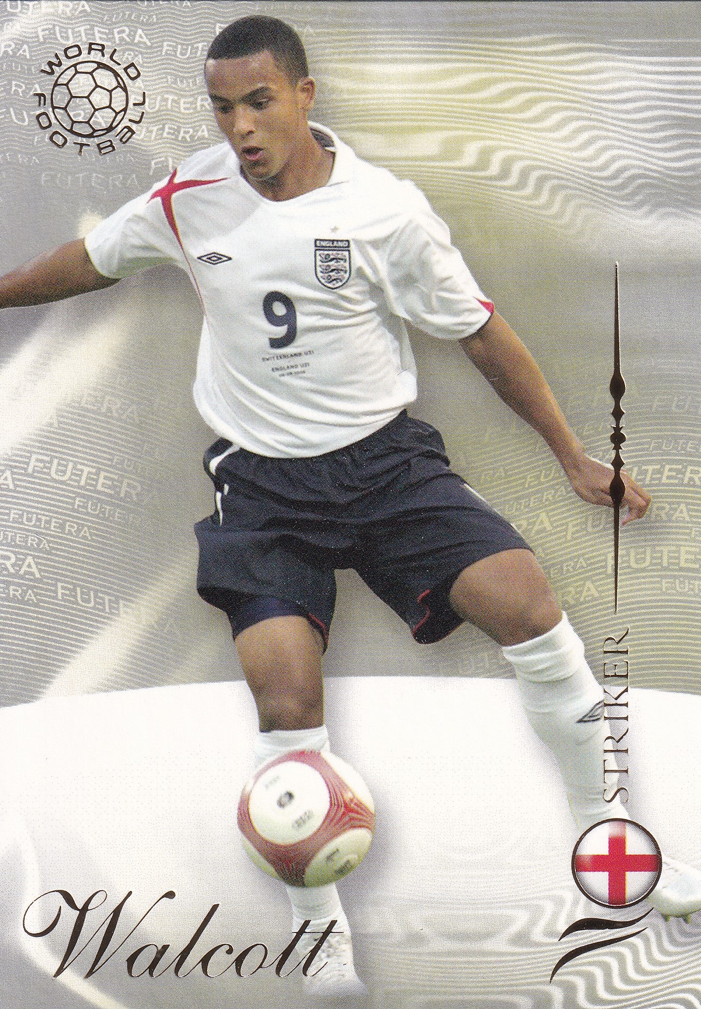 195. THEO WALCOTT - ENGLAND - STRIKER