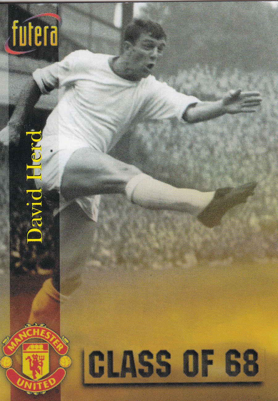 063. DAVID HERD - MANCHESTER UNITED - CLASS OF 68
