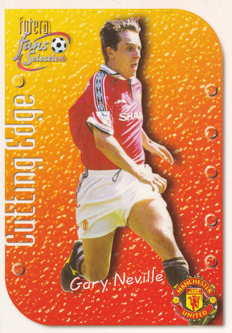 CE-01. GARY NEVILLE - MANCHESTER UNITED - CUTTING EDGE - EMBOSED