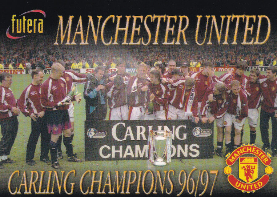094. MANCHESTER UNITED - CARLING CHAMPIONS 96/97