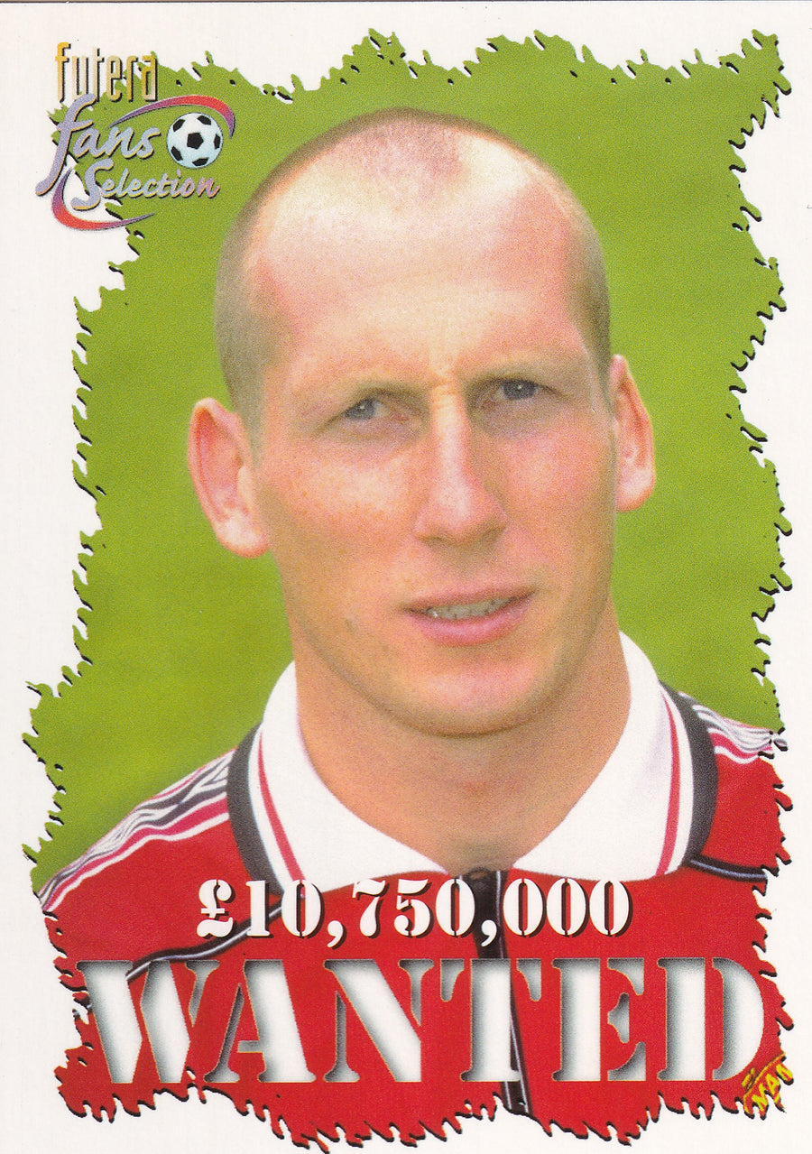 070. JAAP STAM - MANCHESTER UNITED - WANTED
