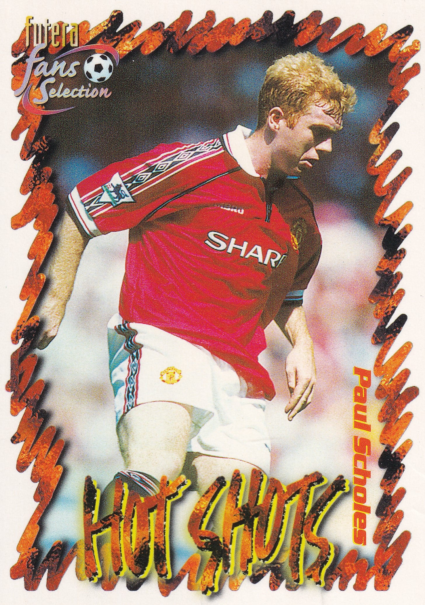 046. PAUL SCHOLES - MANCHESTER UNITED - HOT SHOTS