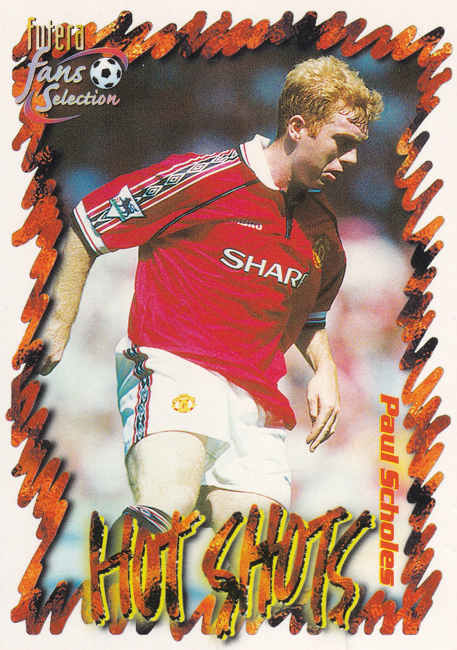 046. PAUL SCHOLES - MANCHESTER UNITED - HOT SHOTS