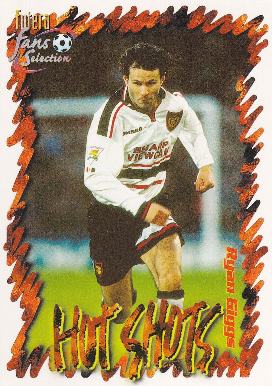 052. RYAN GIGGS - MANCHESTER UNITED - HOT SHOTS