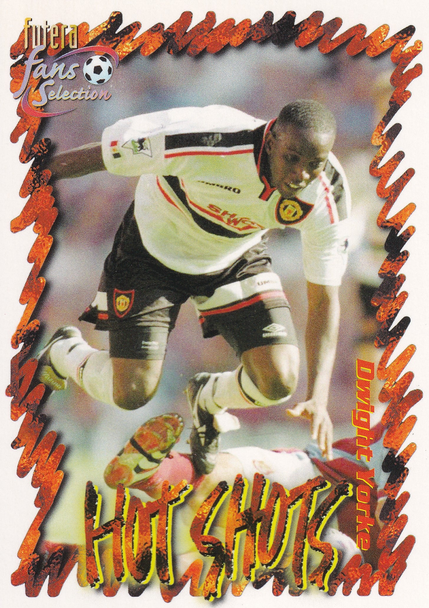 049. DWIGHT YORKE - MANCHESTER UNITED - HOT SHOTS