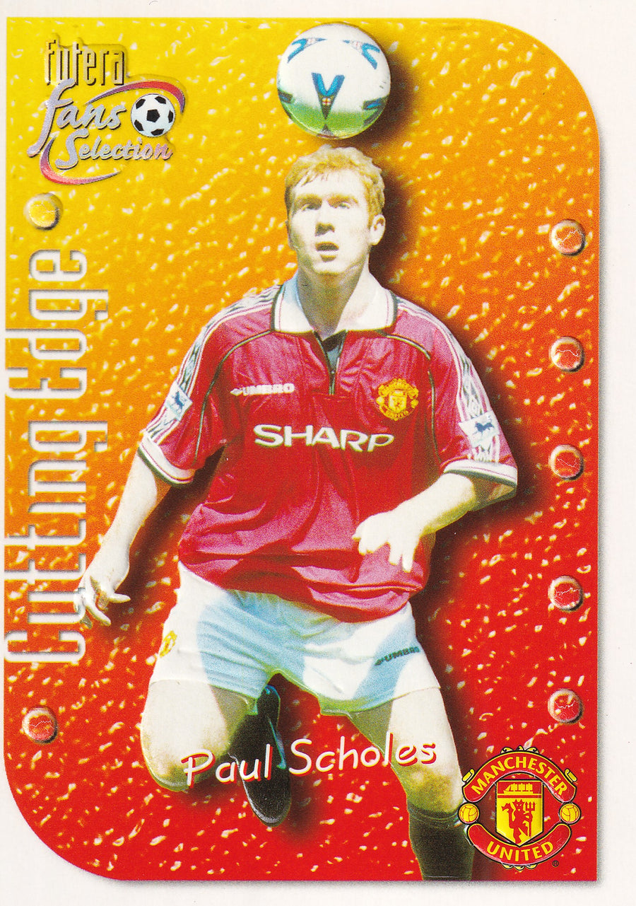 CE-05. PAUL SCHOLES - MANCHESTER UNITED - CUTTING EDGE - EMBOSED