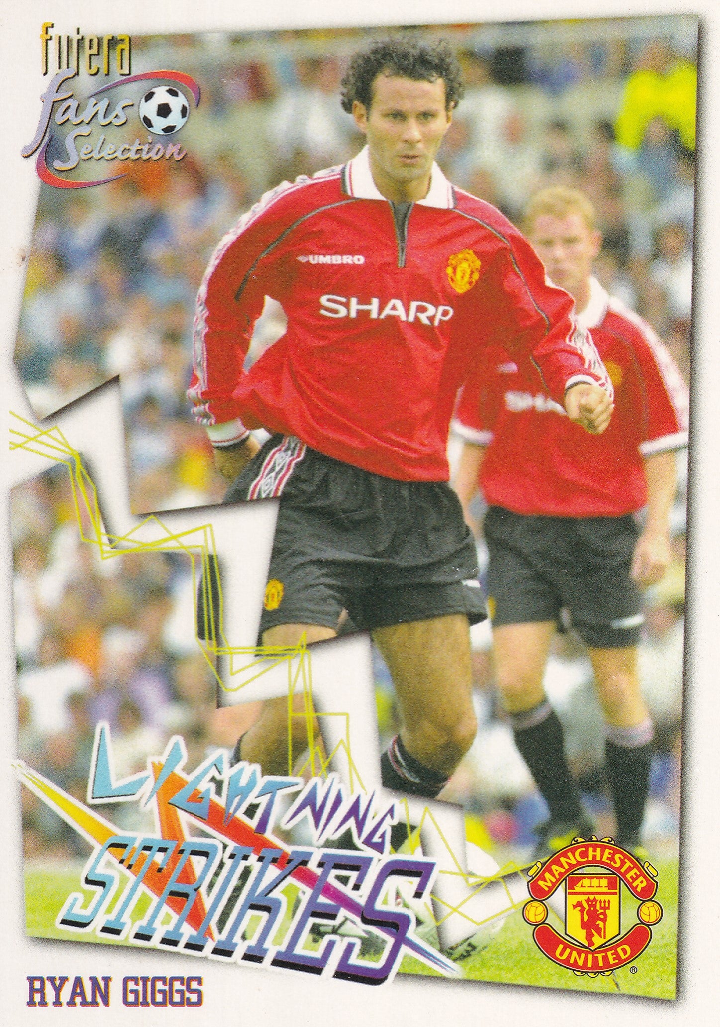 068. RYAN GIGGS - MANCHESTER UNITED - LIGHTNING STRIKES