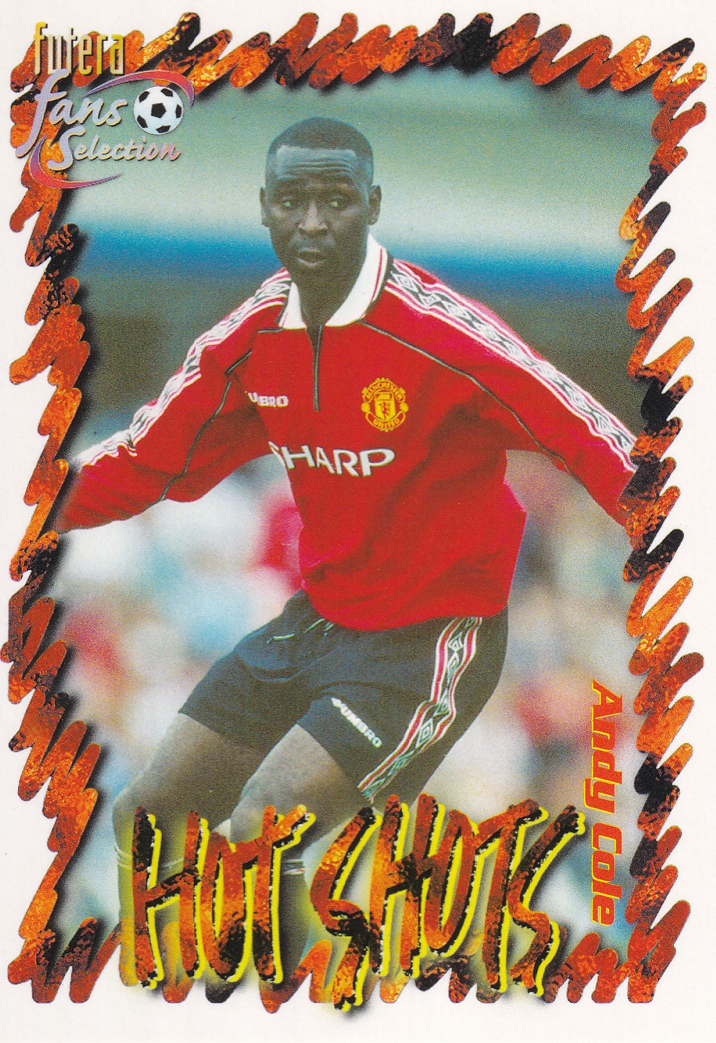 050. ANDY COLE - MANCHESTER UNITED - HOT SHOTS