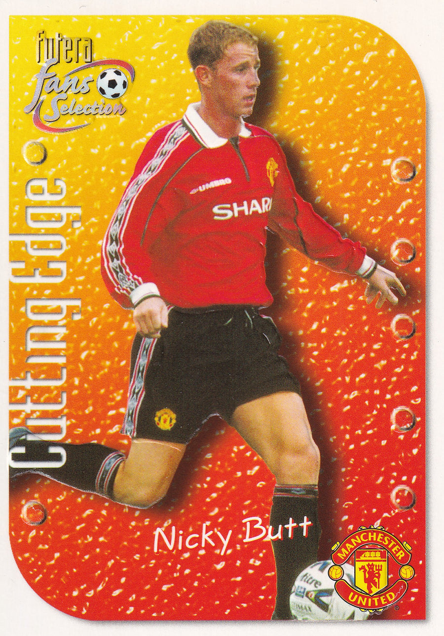 CE-08. NICKY BUTT - MANCHESTER UNITED - CUTTING EDGE - EMBOSED