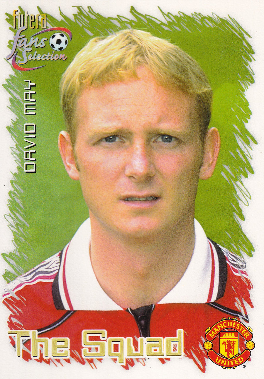 011. DAVID MAY - MANCHESTER UNITED - THE SQUAD