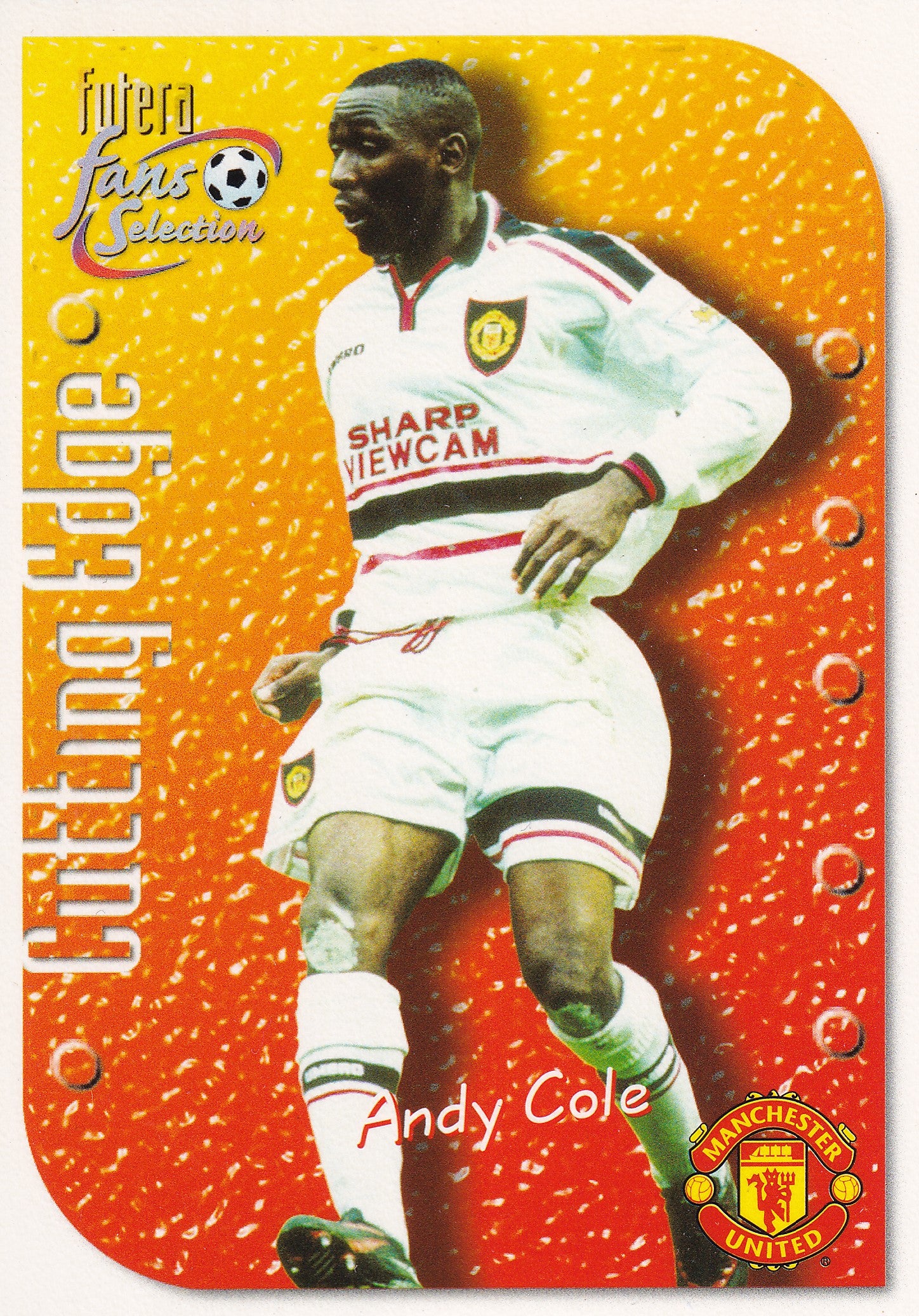 002. ANDY COLE - MANCHESTER UNITED - CUTTING EDGE