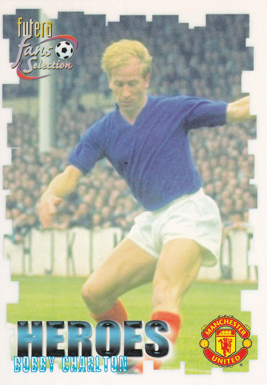 056. BOBBY CHARLTON - MANCHESTER UNITED - HEROES