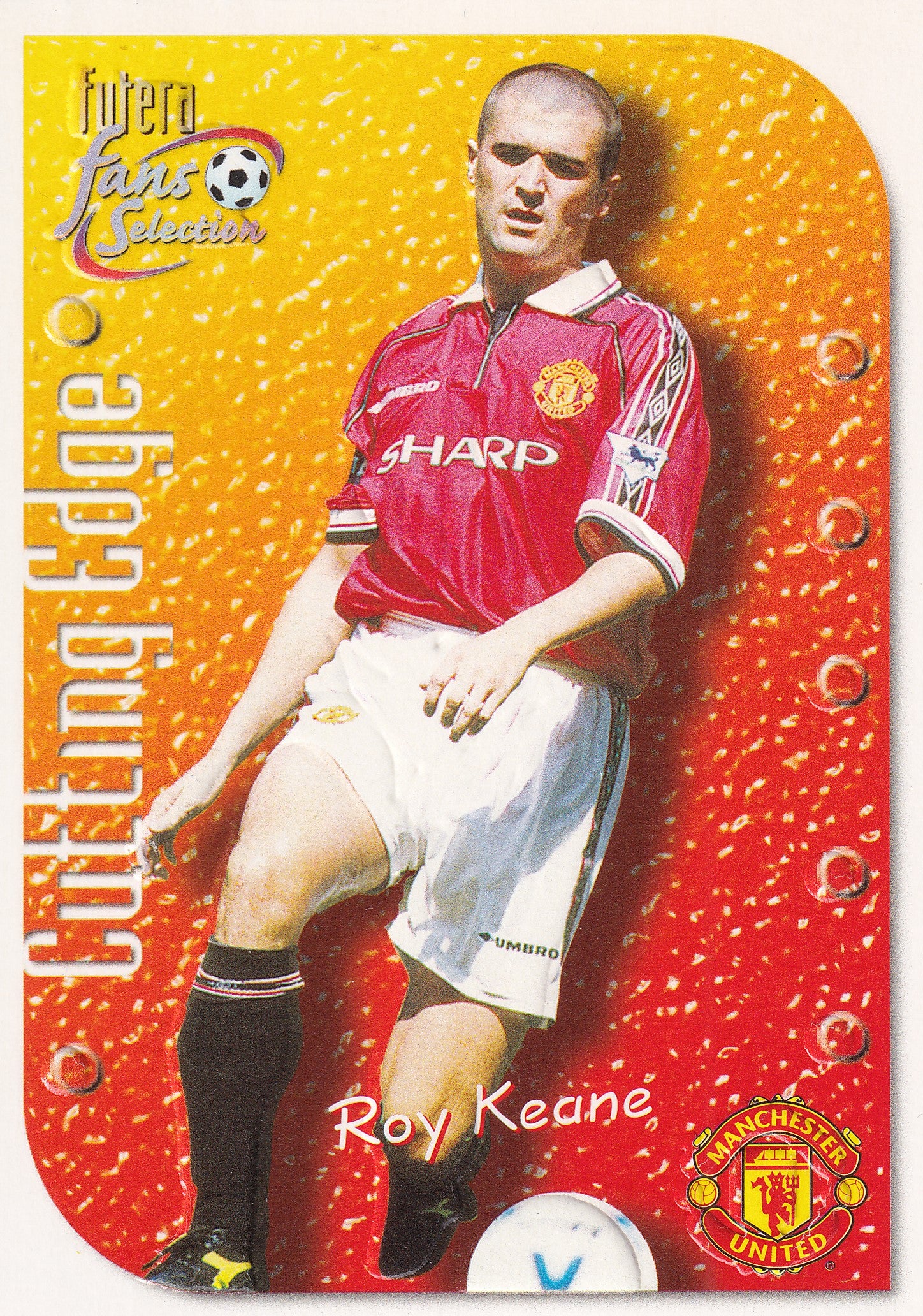 CE-09. ROY KEANE - MANCHESTER UNITED - CUTTING EDGE - EMBOSED