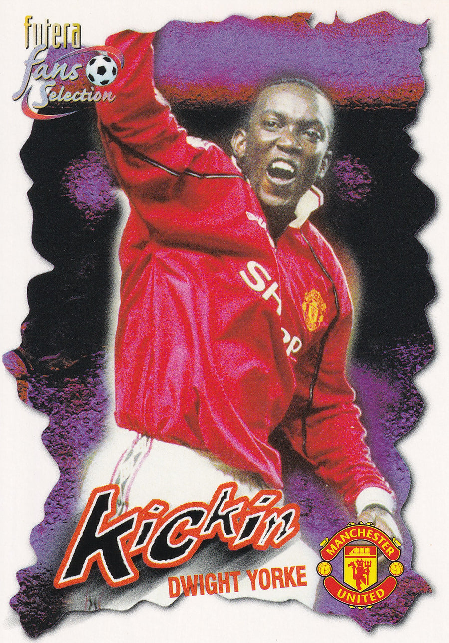 045. DWIGHT YORKE - MANCHESTER UNITED - KICKIN