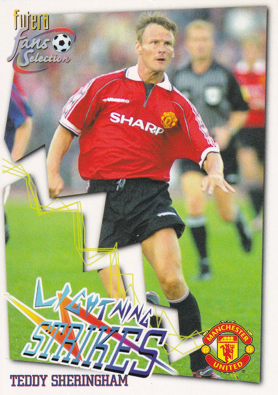 069. TEDDY SHERINGHAM - MANCHESTER UNITED - LIGHTNING STRIKES