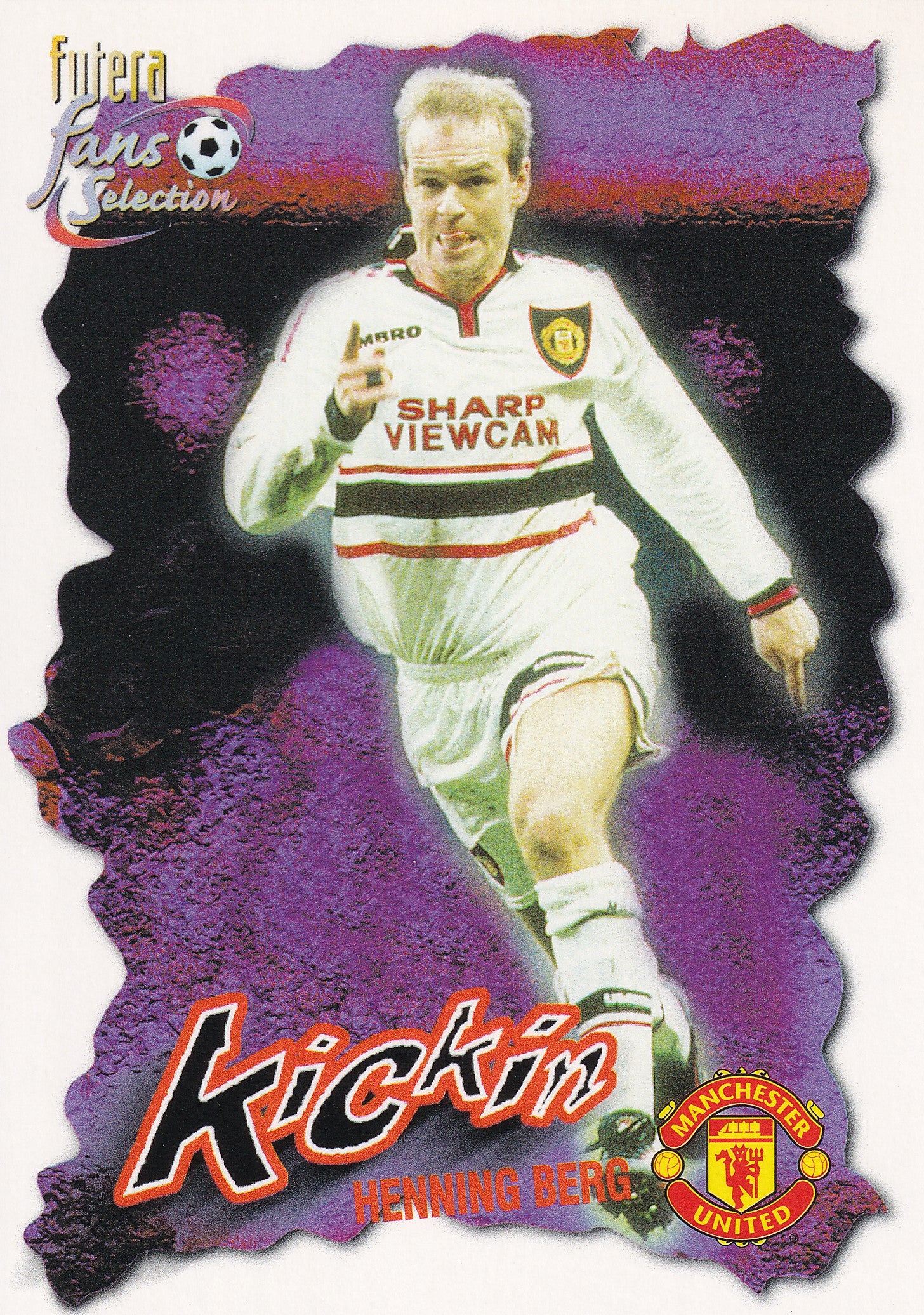 042. HENNING BERG - MANCHESTER UNITED - KICKIN