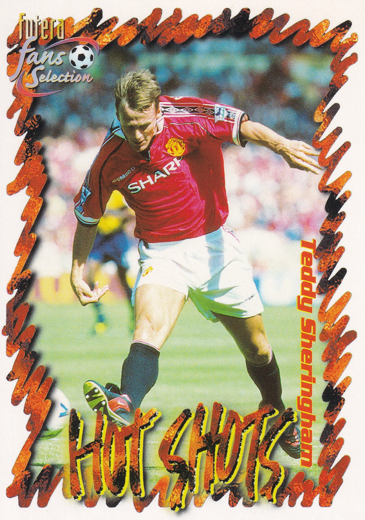 054. TEDDY SHERINGHAM - MANCHESTER UNITED - HOT SHOTS
