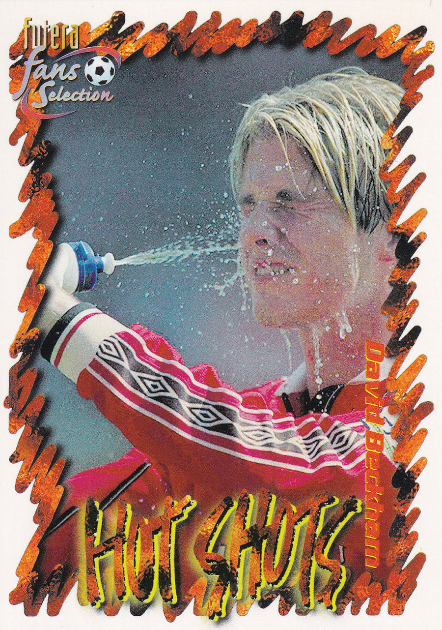 051. DAVID BECKHAM - MANCHESTER UNITED - HOT SHOTS