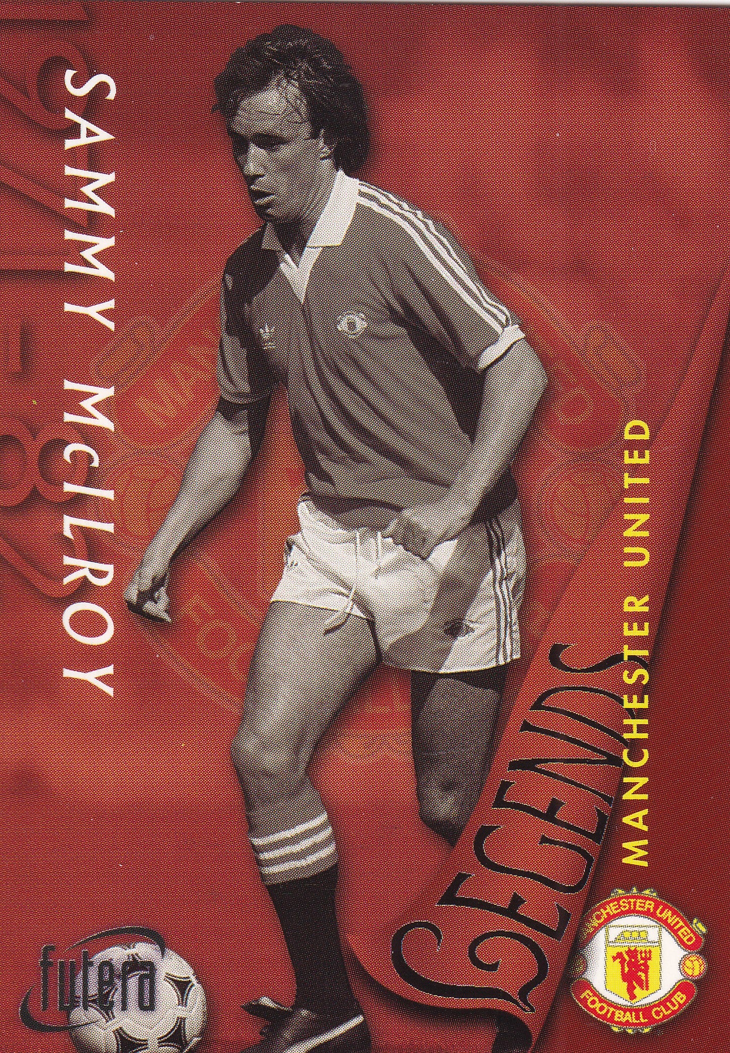 055. SAMMY McILROY - MANCHESTER UNITED - LEGENDS