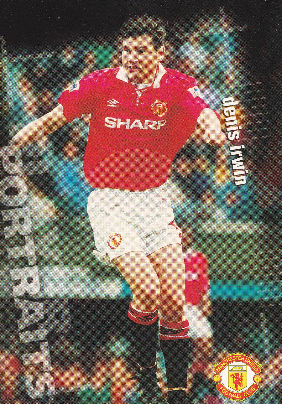 075. DENIS IRWIN - MANCHESTER UNITED - PORTRAITS