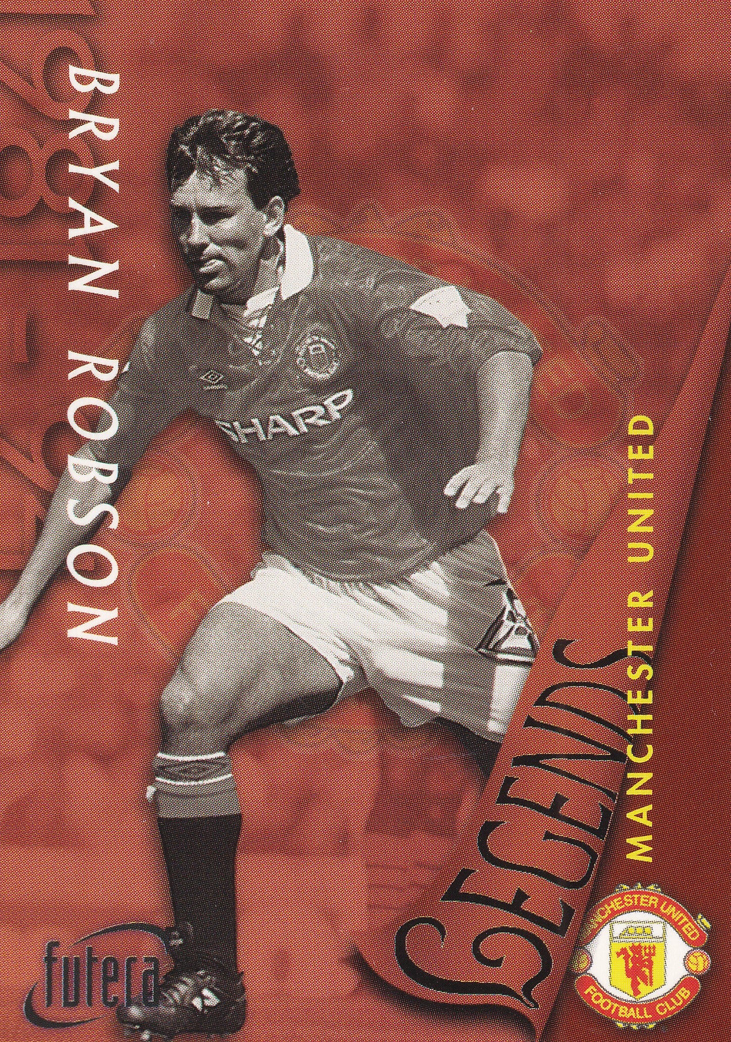 046. BRYAN ROBSON - MANCHESTER UNITED - LEGENDS