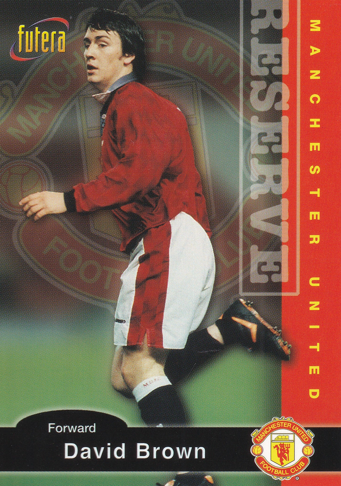 034. DAVID BROWN - MANCHESTER UNITED