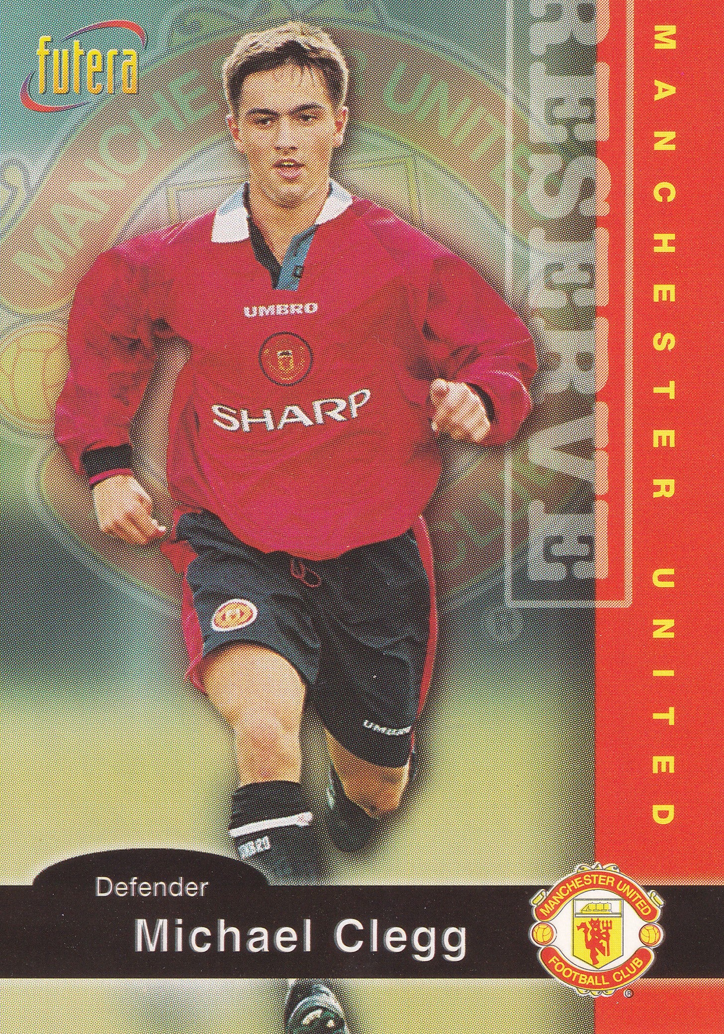 031. MICHAEL CLEGG - MANCHESTER UNITED