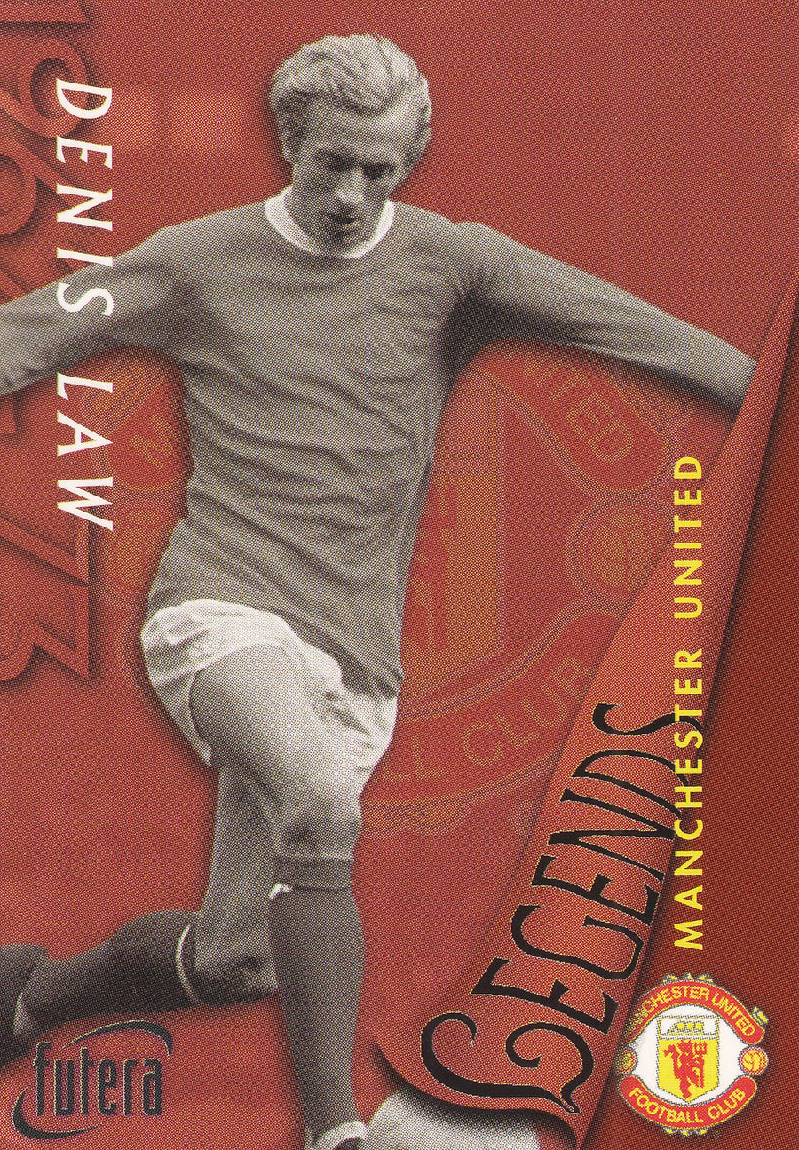 045. DENIS LAW - MANCHESTER UNITED - LEGENDS