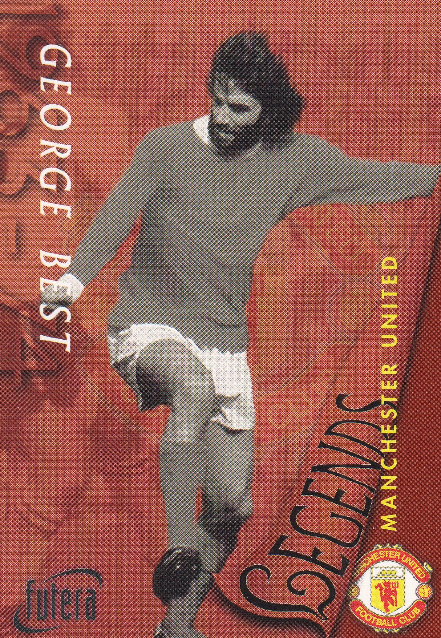 050. GEORGE BEST - MANCHESTER UNITED - LEGENDS