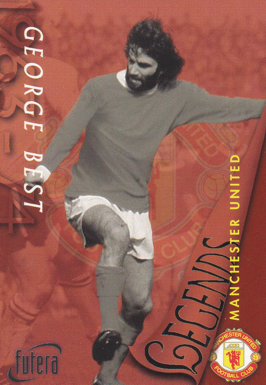 050. GEORGE BEST - MANCHESTER UNITED - LEGENDS
