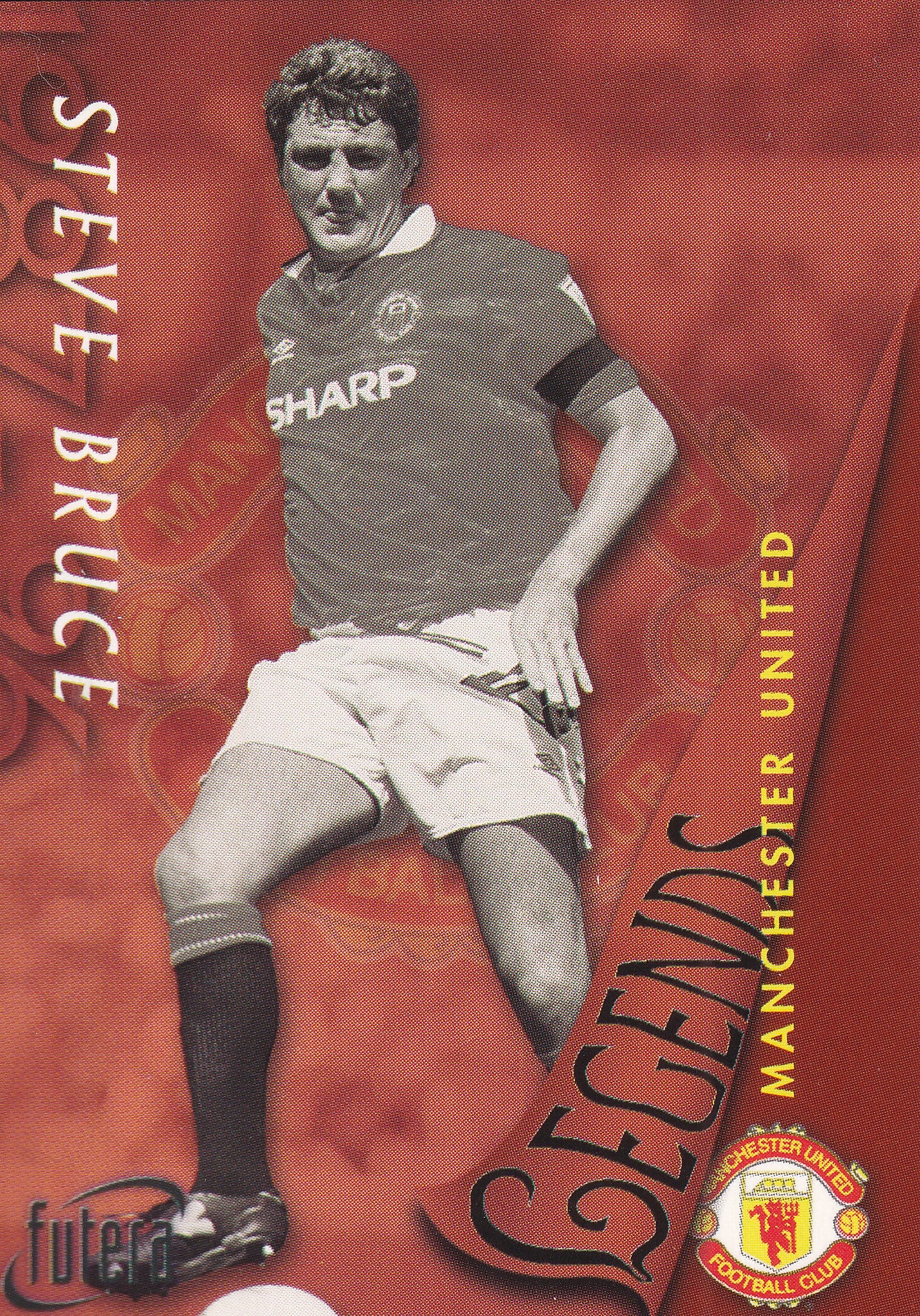 047. STEVE BRUCE - MANCHESTER UNITED - LEGENDS