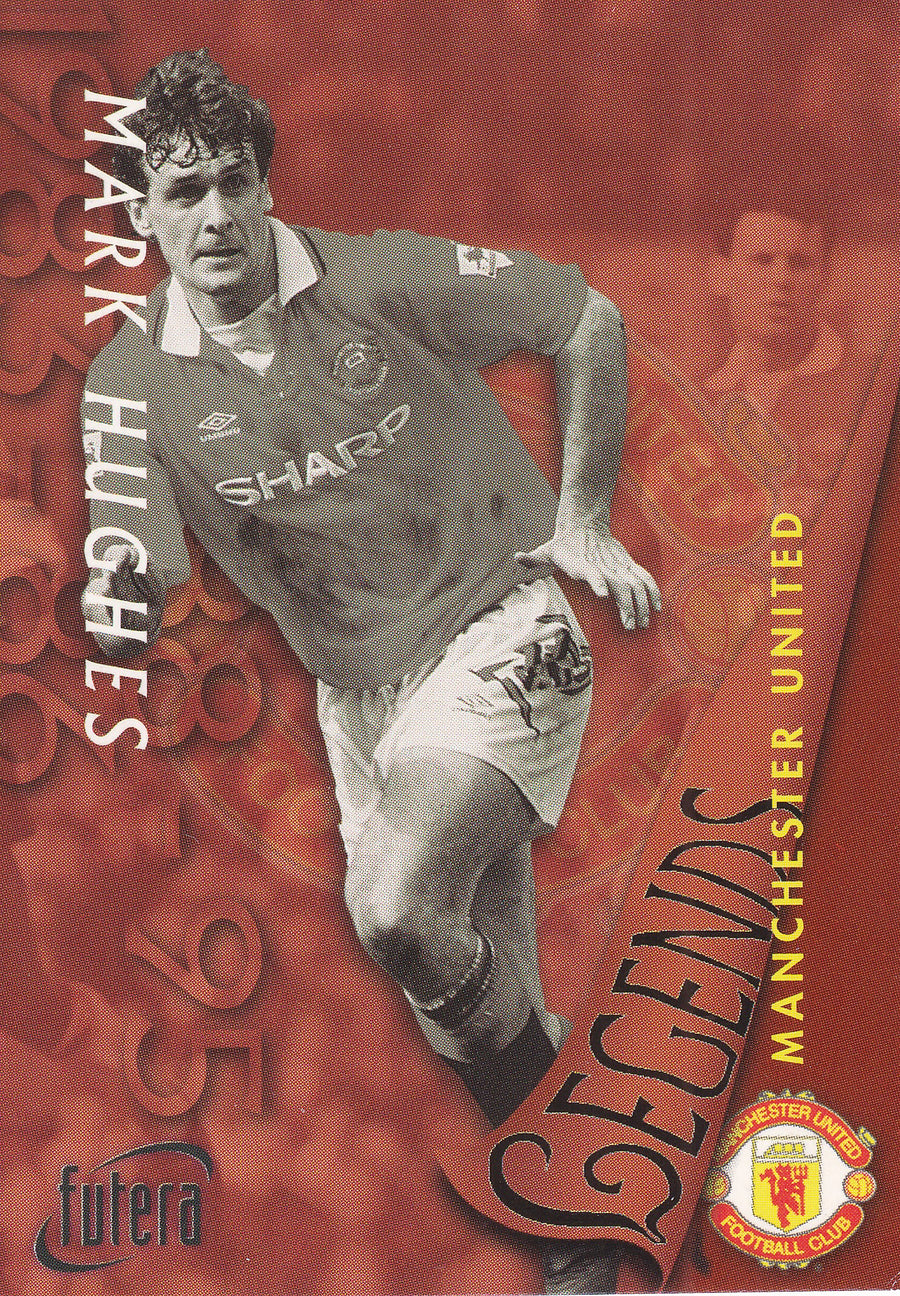 054. MARK HUGHES - MANCHESTER UNITED - LEGENDS